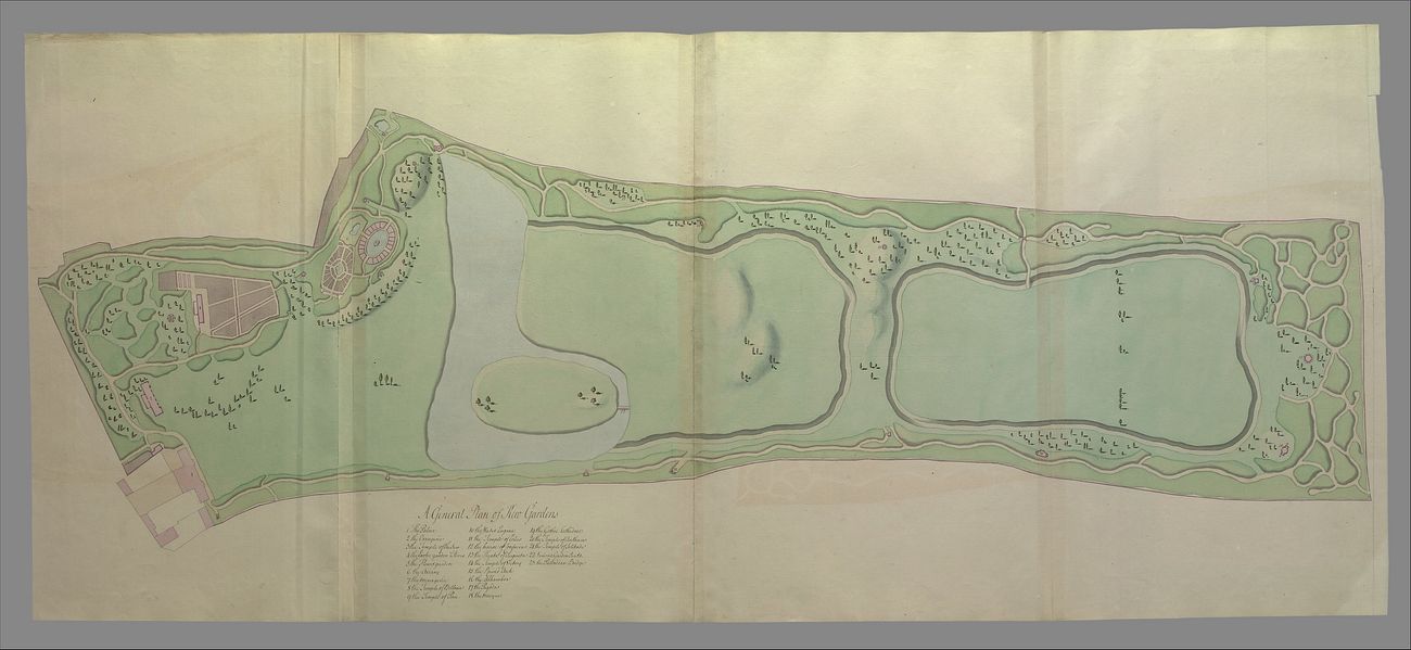 General Plan of the Gardens